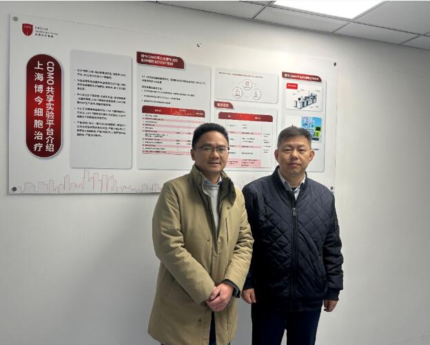 Wang Jianxun visited Shanghai Bojin Biotechnology Co., Ltd. for exchange